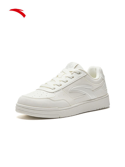 安踏百川丨经典平底板鞋女2026夏季新款小白鞋运动鞋122628015 商品图0