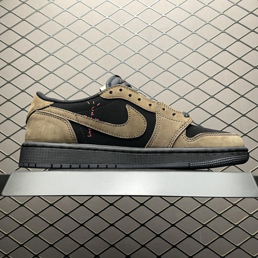 春季特惠💰430 公司级 # Travis Scott x Air Jordan 1 AJ1乔1低帮倒钩 商品图2