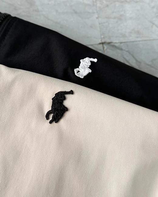 F030402简约大气男女胸前刺绣logo休闲立领有型显瘦夹克外套 商品图5