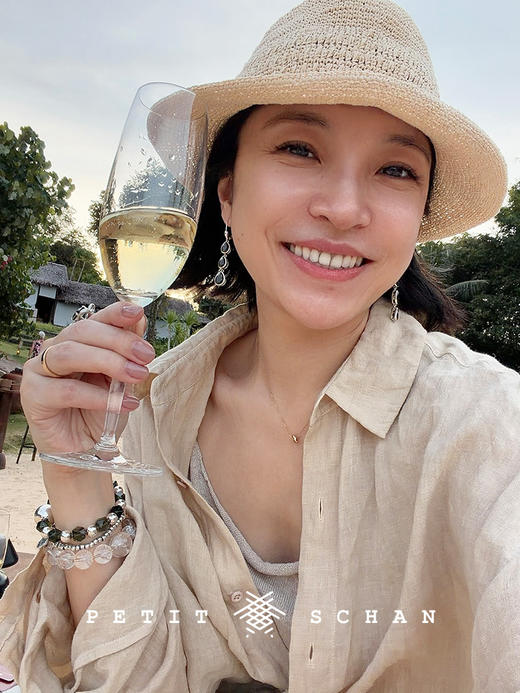 PETIT SCHAN小闪 CLO#868 Little Morning 小清晨 亚麻棉桑蚕丝卷边松弛感小吊带 商品图1