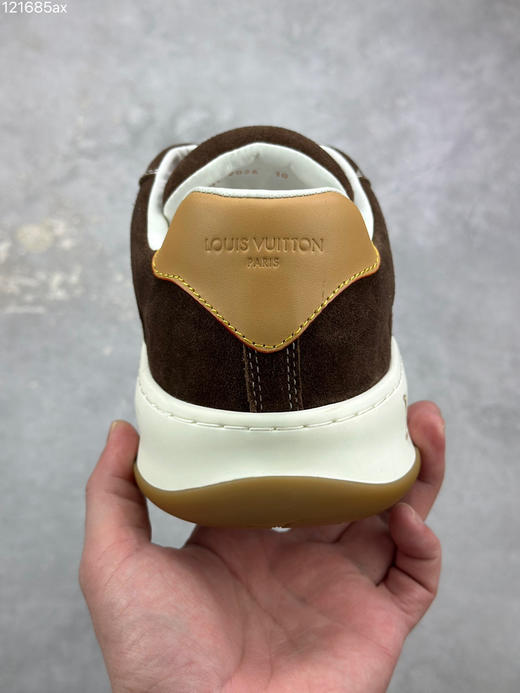 春季特惠💰560 2026早春全新上架 # LV 路易威登 Tilted Low Sneakers 倾斜系列低帮复古休闲运动板鞋 商品图7