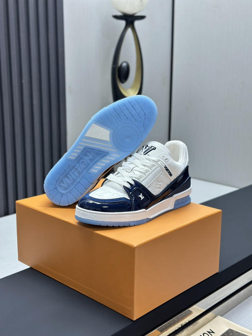 春季特惠💰650 LV 公司级 # 驴牌 Trainer 低帮休闲板鞋 商品图4