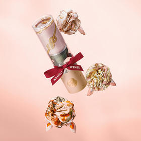 万事利《芳华之约》丝巾花礼盒（小方巾）