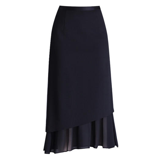 「自」全新升级【铂金会员146/天猫189/差价43】(12454)洛诗琳气质高腰遮胯显瘦中长裙2026春夏新款鱼尾包臀半身裙 商品图4