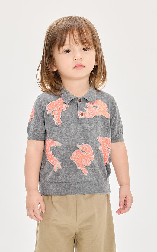 Jnby 26年春款 短袖套头针织衫 YQ3310710 商品图5