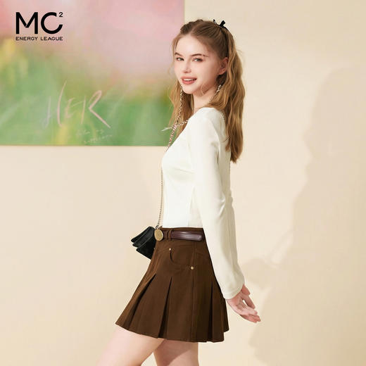 女装高腰A型百褶裙-S2152Q3232152 商品图1