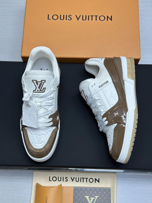 春季特惠💰650 LV 公司级 # 驴牌 Trainer 低帮休闲板鞋 商品图7