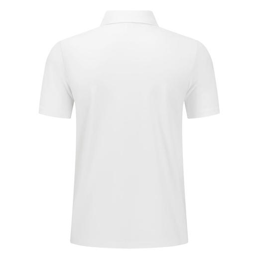 100支无痕高支棉纱液氨棉翻领男女同款夏季短袖上衣  XYD-5951 商品图9