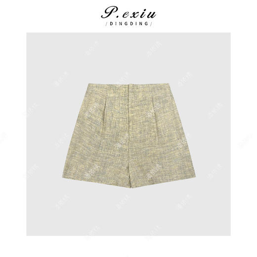 03-2潘依绣丁丁宠粉法式粗针纺编五分袖套装Q6441 商品图2