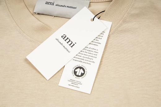 F0304116黑色小爱心刺绣圆领日常百搭双纱面料情侣短袖T恤 商品图13