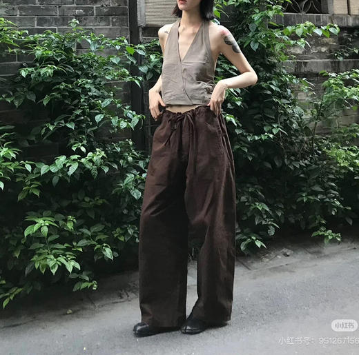 原单拉夫*小马2026早春弯刀休闲裤哈伦裤030202 商品图1