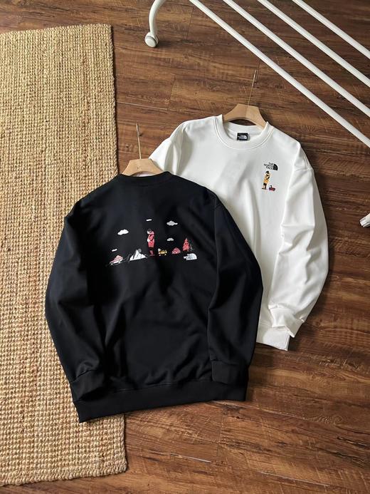 F030427男女同款针织时尚舒适百搭宽松通勤简约透气卫衣 商品图0