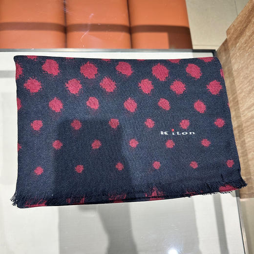 KITON 男士徽标围巾 混色 USCIACK0226H11000 商品图0