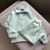F030436春季半拉链正肩卫衣+直筒裤套装可立领可翻领清爽舒适儿童套装 商品缩略图10