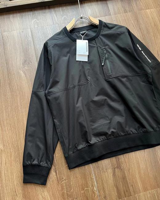 F0304104男款春夏休闲透气潮流圆领百搭宽松版型藏肉显腿长卫衣 商品图10