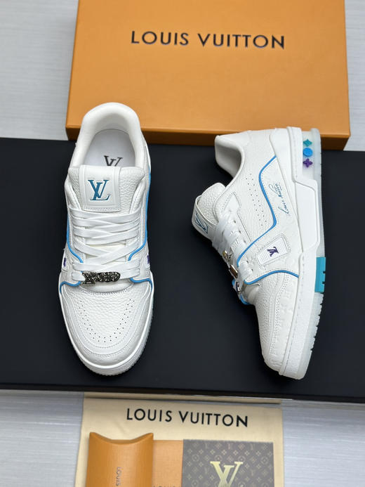 春季特惠💰650 LV 公司级 # 驴牌 Trainer 低帮休闲板鞋 商品图7