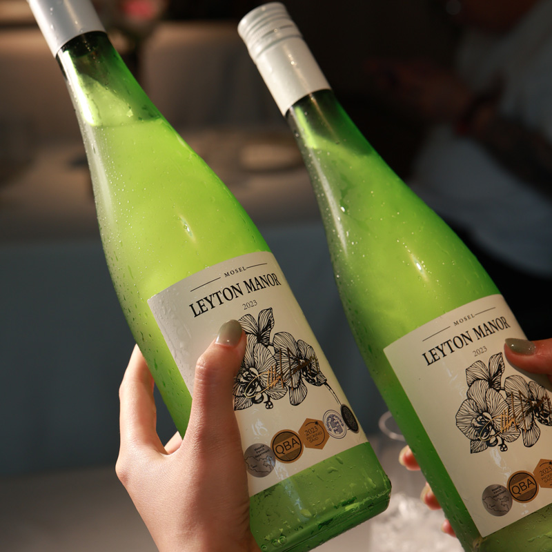 【断货王！10度青柠脆冰冰白葡萄酒！德国原瓶进口 买一箱送酒杯！】列顿庄园摩泽尔青柠脆冰冰·雷司令半甜白葡萄酒 10度甜型 750ml/瓶