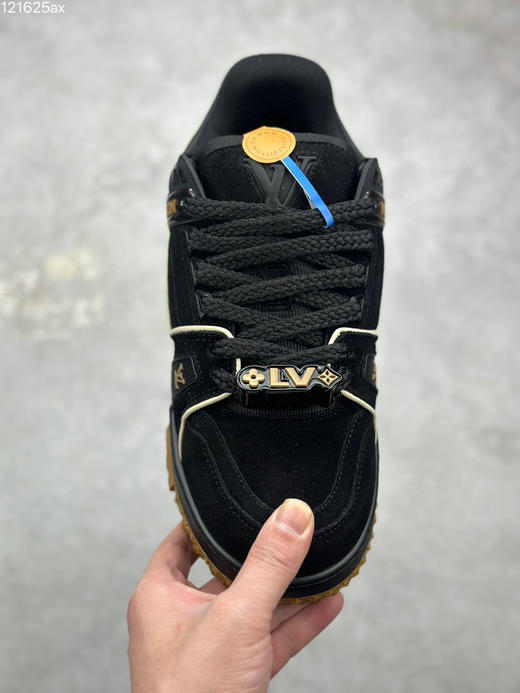 春季特惠💰650 LV 公司级 # 驴牌 Trainer Maxi 胖丁低帮休闲板鞋 商品图1