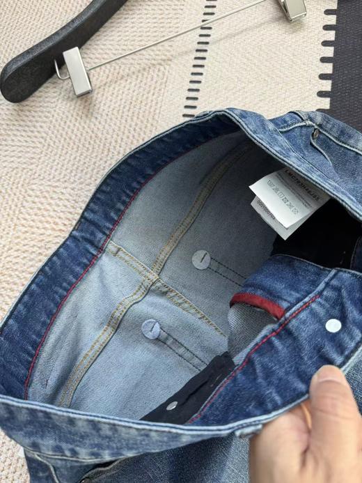 【9hd1】26SS春夏新款男士舒适水洗牛仔长裤！！ 商品图4