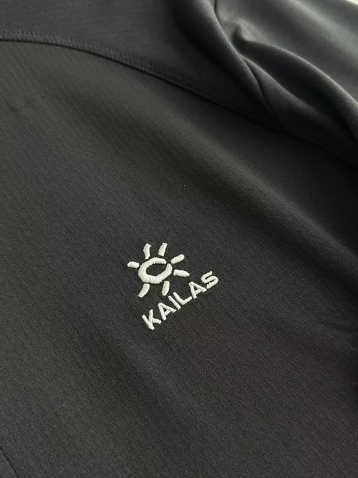 F030485春款半开功能长袖T恤速干透气吸湿排汗轻量打底衫 商品图14