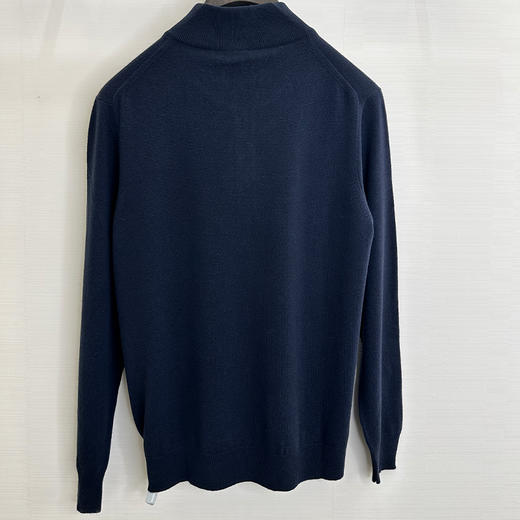 KITON 男士长袖针织衫 蓝色 UMK0524K346000 商品图1