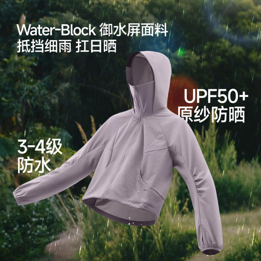 【26春夏新品】蕉下女士轻薄晴雨防晒衣（短款）WR001 商品图1