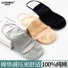 【9.9秒❗️减压防滑前掌船袜】甄选优质纯棉面料，柔软亲肤，吸汗透气，足底加厚棉垫，缓冲前掌压力「久穿不累脚」防滑不掉跟袜子高跟鞋半掌隐形浅口女士吊带船L 商品缩略图3