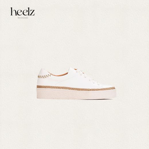 heelz设计师鞋履 |麦穗牛皮厚底运动休闲鞋 4公分 商品图0