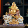 吉象弥勒景泰蓝摆件 商品缩略图0