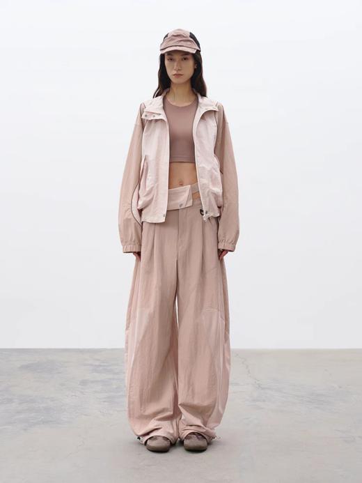 半圆/C65210008/拼接连帽抽绳外套 商品图2