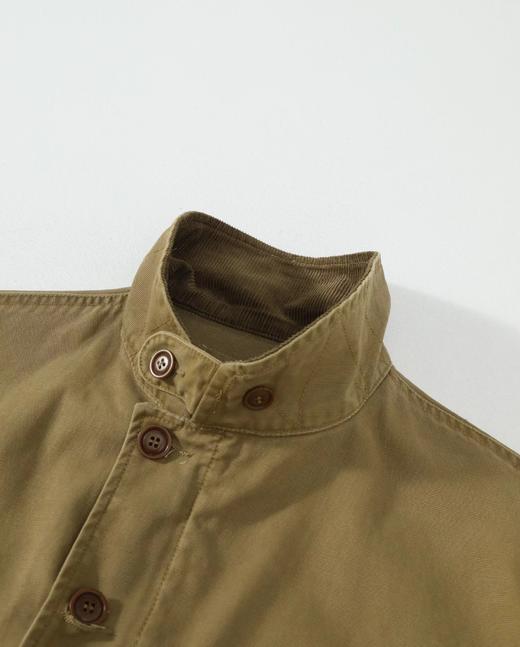 F030444三色齐发灯芯绒领拉链复古舒适工装甲板服外套夹克 商品图7