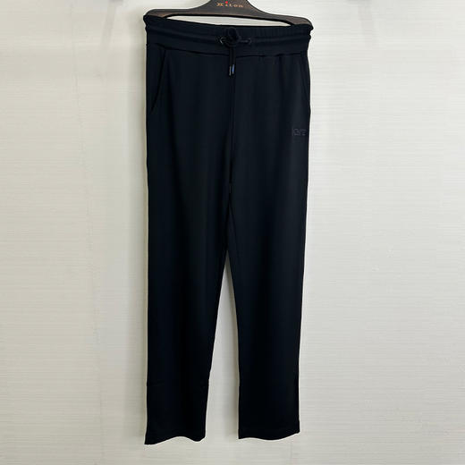 KITON 男士字母徽休闲裤 黑色 UMM06920400A 商品图0