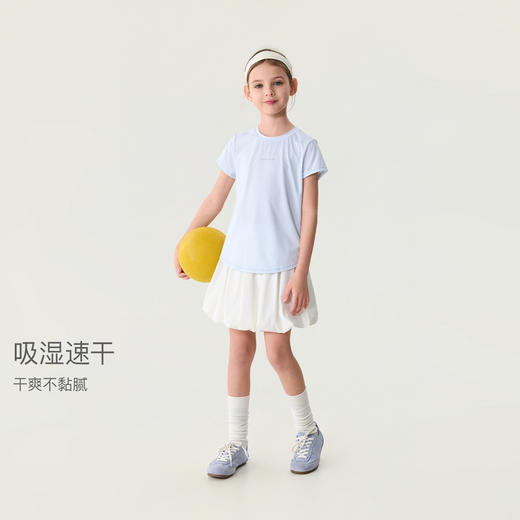 【吸湿速干】马克珍妮花苞女童速干网球裙2026年夏装新款560799 商品图2