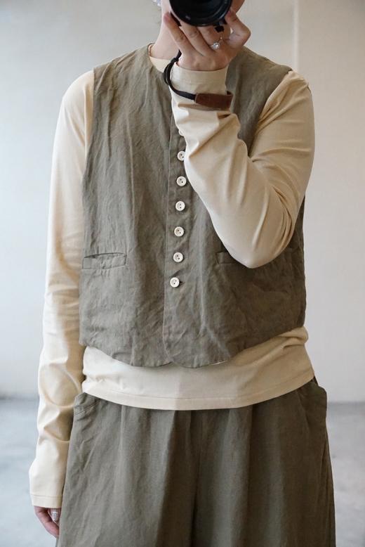 Atelier d'antan多纽扣马甲背心 商品图4