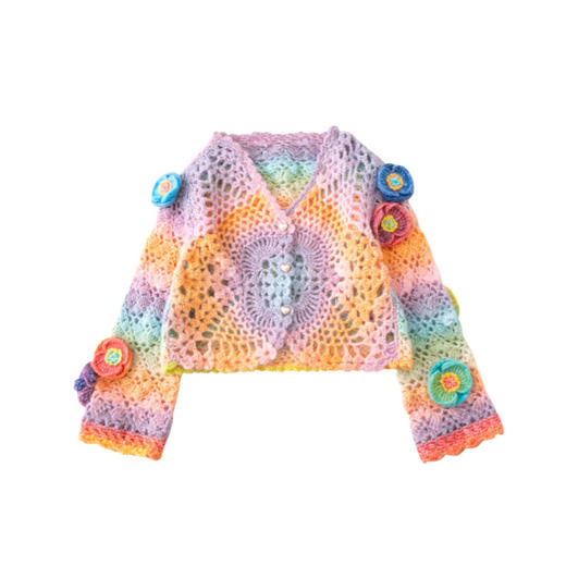 苏苏姐家织梦开衫手工DIY钩针编织衣服上衣毛线团自制材料包 商品图4