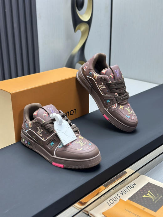 春季特惠💰650 LV 公司级 # 驴牌 Trainer 低帮休闲板鞋 商品图2