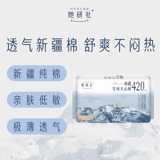 她研社雪域天山棉卫生巾夜用42 商品图0