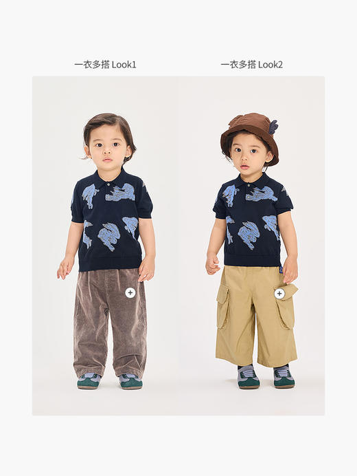 Jnby 26年春款 短袖套头针织衫 YQ3310710 商品图8