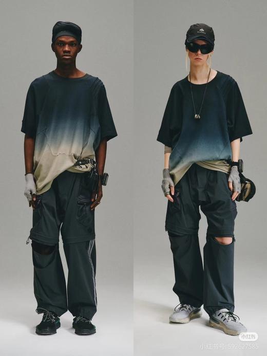 F030460新款联名末日废土风多功能时尚百搭拆卸长裤 商品图14