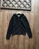 F030469女装新款柔软时尚舒适连帽衫小短款设计拉链卫衣外套 商品缩略图8