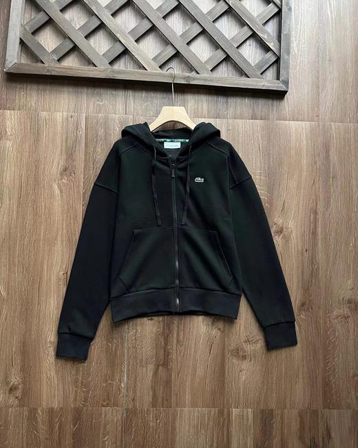 F030469女装新款柔软时尚舒适连帽衫小短款设计拉链卫衣外套 商品图8