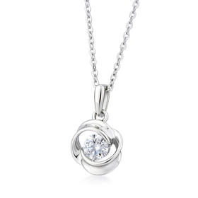 KADER卡蒂罗 四叶草项链 S925/S999纯银女锁骨链ins女士吊坠小众品牌