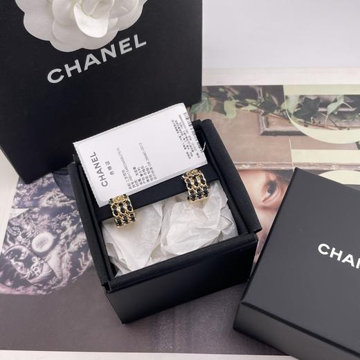 香奈儿 三层穿皮链小圈耳钉（XTY） 商品图11