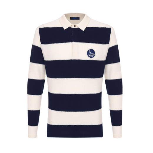 KITON 男士徽标刺绣羊毛长袖针织衫 混色 UMM069603005 商品图0