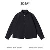 SDSA男装2026新款潮牌极简风立领夹克男女同款肌理宽松拉链外套 商品缩略图0