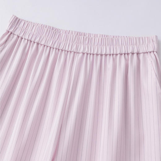 HERLIAN 2026年春夏新品裤脚立体蝴蝶结设计女士宽松直筒休闲长裤 商品图3