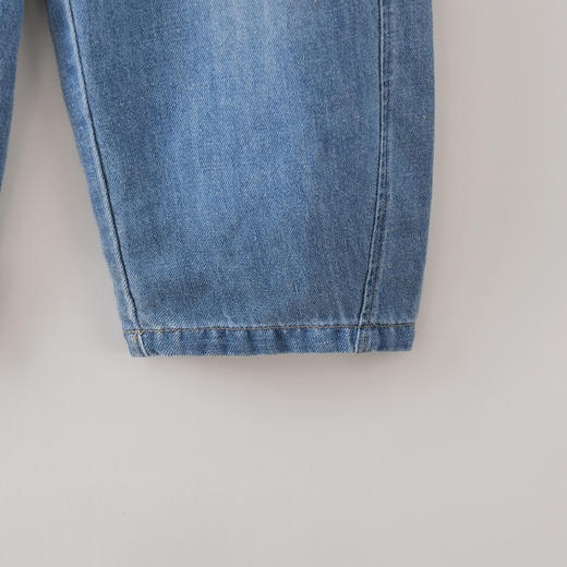 马克珍妮松弛牛仔女童汉麻香蕉裤2026年春装新款560957 商品图4