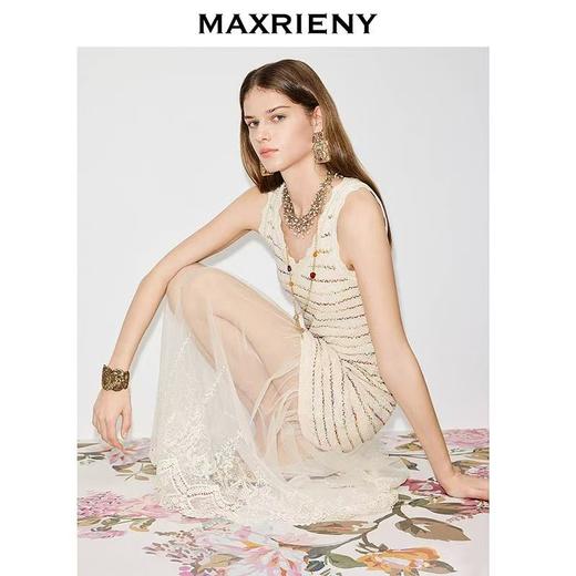 MAXRIENY  彩条纹背心连衣裙MC80DR011 商品图0