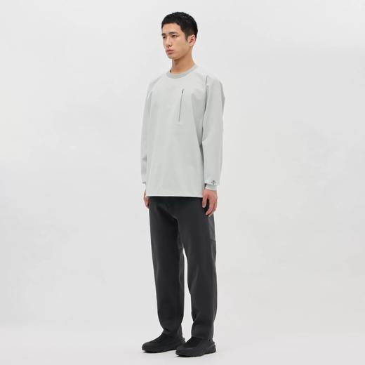 男士无缝长袖套头上衣】宽松版型 商品图1