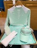 兔耳朵🐰家春夏新款女士拉链长袖来了！YD高品质❗清爽的配色，清新可人，年轻时尚，弹力面料舒适透气，轻薄触感，夏天穿简直不要太舒服，细节真的炒鸡给力👍！！ 商品缩略图1